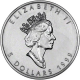 CANADA 5 DOLARES 1999 HOJA DE ARCE MONEDA DE PLATA PURA SC $5 Dollars Coin ONZA OZ OUNCE MAPLE LEAF