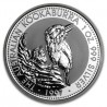 AUSTRALIA 1 DOLAR 1997 KOOKABURRA MONEDA DE PLATA PURA SC $1 Dollar Coin ONZA OZ OUNCE CAPSULA