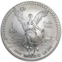 MEXICO 1 ONZA 1995 ANGEL LIBERTAD MONEDA DE PLATA PURA 999 SC Mejico Silver coin OZ OUNCE CÁPSULA