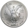 MEXICO 1 ONZA 1995 ANGEL LIBERTAD MONEDA DE PLATA PURA 999 SC Mejico Silver coin OZ OUNCE CÁPSULA