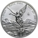 MEXICO 1 ONZA 2001 ANGEL LIBERTAD MONEDA DE PLATA PURA 999 SC Mejico Silver coin OZ OUNCE CÁPSULA