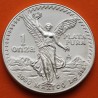 MEXICO 1 ONZA 1990 ANGEL LIBERTAD MONEDA DE PLATA PURA 999 SC Mejico Silver coin OZ OUNCE CÁPSULA
