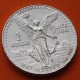 MEXICO 1 ONZA 1987 ANGEL LIBERTAD @MUY RARA@ MONEDA DE PLATA PURA 999 SC Mejico Silver coin OZ OUNCE