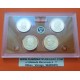 . 2013 UNITED STATES MINT PRESIDENTIAL $1 COIN PROOF SET ESTADOS UNIDOS Estuche 4 Monedas 1 DOLAR 2013 PRESIDENTES