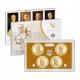 . 2014 UNITED STATES MINT PRESIDENTIAL $1 COIN PROOF SET ESTADOS UNIDOS Estuche 4 Monedas 1 DOLAR 2014 PRESIDENTES