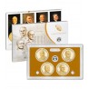. 2014 UNITED STATES MINT PRESIDENTIAL $1 COIN PROOF SET ESTADOS UNIDOS Estuche 4 Monedas 1 DOLAR 2014 PRESIDENTES