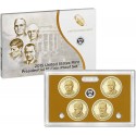. 2015 UNITED STATES MINT PRESIDENTIAL $1 COIN PROOF SET ESTADOS UNIDOS Estuche 4 Monedas 1 DOLAR 2015 PRESIDENTES