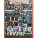 ISLA DE MAN 1 CORONA 1982 TRIO GOAL MUNDIAL DE FUTBOL ESPAÑA 82 BLISTER KM.93A MONEDA DE NICKEL SC Crown Isle