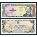 REPUBLICA DOMINICANA 1 PESO DE ORO 1988 DUARTE y FABRICA DE AZUCAR Pick 126C BILLETE SC Dominican Republic