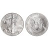 @LA DE LA FOTO@ ESTADOS UNIDOS 1 DOLAR 1999 EAGLE LIBERTY MONEDA DE PLATA PURA SC $1 Dollar Coin USA ONZA OZ OUNCE
