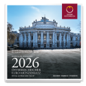 . 1 aaaaaaaaacoin AUSTRIA CARTERA OFICIAL EUROS 2026 SET 1+2+5+10+20+50 Cts + 1€ + 2 EUROS 2026