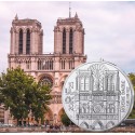 . 1 aaaaaaaaacoin @NOTRE-DAME@ FRANCIA 10 EUROS 2025 RECONSTRUCCIÓN TRAS EL INCENDIO MONEDA DE PLATA Blister