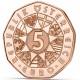 . @0ENVÍO HOY@ AUSTRIA 5 EUROS 2026 NIÑO y TRÉBOLES Serie Año Nuevo MONEDA DE COBRE SC Osterreich Glück