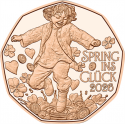 . @0ENVÍO HOY@ AUSTRIA 5 EUROS 2026 NIÑO y TRÉBOLES Serie Año Nuevo MONEDA DE COBRE SC Osterreich Glück