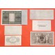. 6 billetes x ALEMANIA 1000 MARCOS 1910 y 10000 MARCOS 1922 y 20 + 100 MILLONES DE MARCOS 1923 WEIMAR e IMPERIO