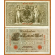 . 1 BILLETE SC NUEVO x ALEMANIA 1000 MARCOS 1910 IMPERIO MUJERES y AGUILA Serie ROJA Pick 44 Germany UNC REICHSBANKNOTE