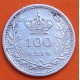 PORTUGAL 100 REIS 1909 REY EMANUEL II KM.548 MONEDA DE PLATA MBC- Reino de Algarve SILVER COIN