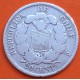 . @ESCASA@ REPUBLICA DE CHILE 20 CENTAVOS 1866 Ceca de SANTIAGO So ESCUDO NACIONAL KM.135 MONEDA DE PLATA silver coin PESO