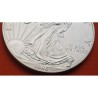 ESTADOS UNIDOS 1 DOLAR 1996 EAGLE LIBERTY @RARA@ MONEDA DE PLATA PURA SC $1 Dollar Coin USA UNITED STATES ONZA OZ OUNCE