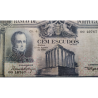 @VERY RARE - SEE PHOTOS@ PORTUGAL 100 ESCUDOS 1930 Agosto 12 GOMES FREIRE Pick 140 BILLETE MUY CIRCULADO