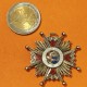 . 1878 aprox. PRECIOSA y RARA CRUZ DE LA ORDEN DE ISABEL LA CATOLICA época ALFONSO XII España CONDECORACIÓN