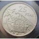 . 17 monedas x ESPAÑA 25 PESETAS 1957 * 58+59+61...75 @ESTRELLA 73 TRUCADA@ ESTADO ESPAÑOL NICKEL CIRCULADAS Francisco Franco
