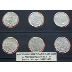 . 12 monedas x ESPAÑA 50 PESETAS 1957 @ESTRELLAS TRUCADAS : 68-69-70-72-73-74-75@ ESTADO ESPAÑOL NICKEL CIRCULADAS