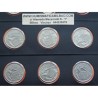 . 12 monedas x ESPAÑA 50 PESETAS 1957 @ESTRELLAS TRUCADAS : 68-69-70-72-73-74-75@ ESTADO ESPAÑOL NICKEL CIRCULADAS