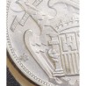 . 12 monedas x ESPAÑA 50 PESETAS 1957 @ESTRELLAS TRUCADAS : 68-69-70-72-73-74-75@ ESTADO ESPAÑOL NICKEL CIRCULADAS
