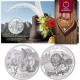 AUSTRIA 10 EUROS 2014 CARNAVALES Región del TIROL MUSICA MONEDA DE PLATA SC Österreich 0,51 ONZAS