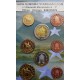 @OFERTA@ INGLATERRA MONEDAS EURO PRUEBA 2003 CARTERA SET Euro Set 8 coins ESSAI PROBE PATTERN United Kingdom Great Britain
