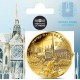 . 1 aaaaaaaacoin @ENVÍO HOY@ FRANCIA 1/4 EURO 2025 NOTRE DAME en PARÍS Serie UNESCO MONEDA DE LATON SC France BLISTER