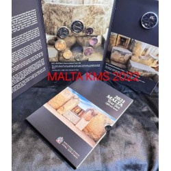 . @AGOTADA@ MALTA CARTERA OFICIAL EUROS 2022 UNC 1+2+5+10+20+50 Centimos 1€ + 2€ + 2 EUROS 2022 TEMPLO HYPOGEUM 10000 uds