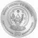 . @ENVÍO HOY@ RUANDA 50 FRANCOS 2026 HIENAS MONEDA DE PLATA PURA African Ounce ONZA OZ Rwanda