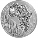 . @ENVÍO HOY@ RUANDA 50 FRANCOS 2026 HIENAS MONEDA DE PLATA PURA African Ounce ONZA OZ Rwanda