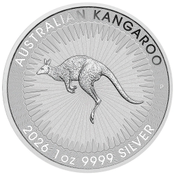 . @ENVÍO HOY@ AUSTRALIA 1 DOLAR 2026 WILDLIFE CANGURO MONEDA DE PLATA PURA 9999 Kangaroo OZ ONZA