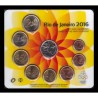 ESLOVAQUIA CARTERA OFICIAL EUROS 2012 BU SET 1+2+5+10+20+50 Centimos + 1 EURO + 2 EUROS 2012 OLIMPIADA LONDRES SC KMS Slovakia