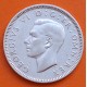 INGLATERRA 1 SHILLING 1946 JORGE VI y LEON SOBRE CORONA diseño INGLES KM.853 MONEDA DE PLATA MBC+ UK silver POST WWII