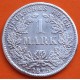 ALEMANIA 1 MARCO 1875 D AGUILA del EMPERADOR GUILLERMO I KM.7 MONEDA DE PLATA MBC- Germany 1 Mark DEUTSCHES REICH