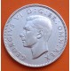 INGLATERRA 2 SHILLINGS 1940 JORGE VI y FLOR KM.855 MONEDA DE PLATA MBC @MUESCAS@ Great Britain United Kingdom WWII