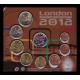 ESLOVAQUIA CARTERA OFICIAL EUROS 2012 BU SET 1+2+5+10+20+50 Centimos + 1 EURO + 2 EUROS 2012 OLIMPIADA LONDRES SC KMS Slovakia