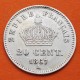 FRANCIA 20 CENTIMOS 1867 A (PARIS) NAPOLEON III KM.778 MONEDA DE PLATA MBC+ France 20 Centimes