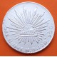 MEXICO 8 REALES 1888 MH. Mo. Ceca de MEXICO GORRO FRIGIO KM.377.13 MONEDA DE PLATA MBC República Mexicana R/1