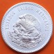MEXICO 5 PESOS 1947 INDIO CUAUHTEMOC KM.465 MONEDA DE PLATA SC- Mejico silver coin 0,87 ONZAS R/4