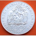 FRANCIA 100 FRANCOS 1996 REY CLOVIS ROI KM.1180 MONEDA DE PLATA EBC @RARA@ France 100 Francs silver