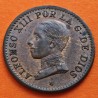 ESPAÑA Rey ALFONSO XIII 1 CENTIMO 1912 * 2 PCV REY y ESCUDO KM.731 MONEDA DE BRONCE EBC/SC- Spain R/5