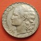 ESPAÑA 1 PESETA 1937 DAMA y RACIMO DE UVAS KM.755 MONEDA DE LATON MBC + Imperfecciones REPÚBLICA ESPAÑOLA R/1