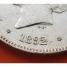 . @BELLÍSIMA@ ESPAÑA 5 PESETAS 1892 * 18 92 PGM REY ALFONSO XIII tipo "RIZOS" KM.700 MONEDA DE PLATA (DURO) Spain silver R/3