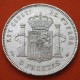 . @BELLÍSIMA@ ESPAÑA 5 PESETAS 1892 * 18 92 PGM REY ALFONSO XIII tipo "RIZOS" KM.700 MONEDA DE PLATA (DURO) Spain silver R/5