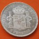 . @BELLÍSIMA@ ESPAÑA 5 PESETAS 1892 * 18 92 PGM REY ALFONSO XIII tipo "RIZOS" KM.700 MONEDA DE PLATA (DURO) Spain silver R/5